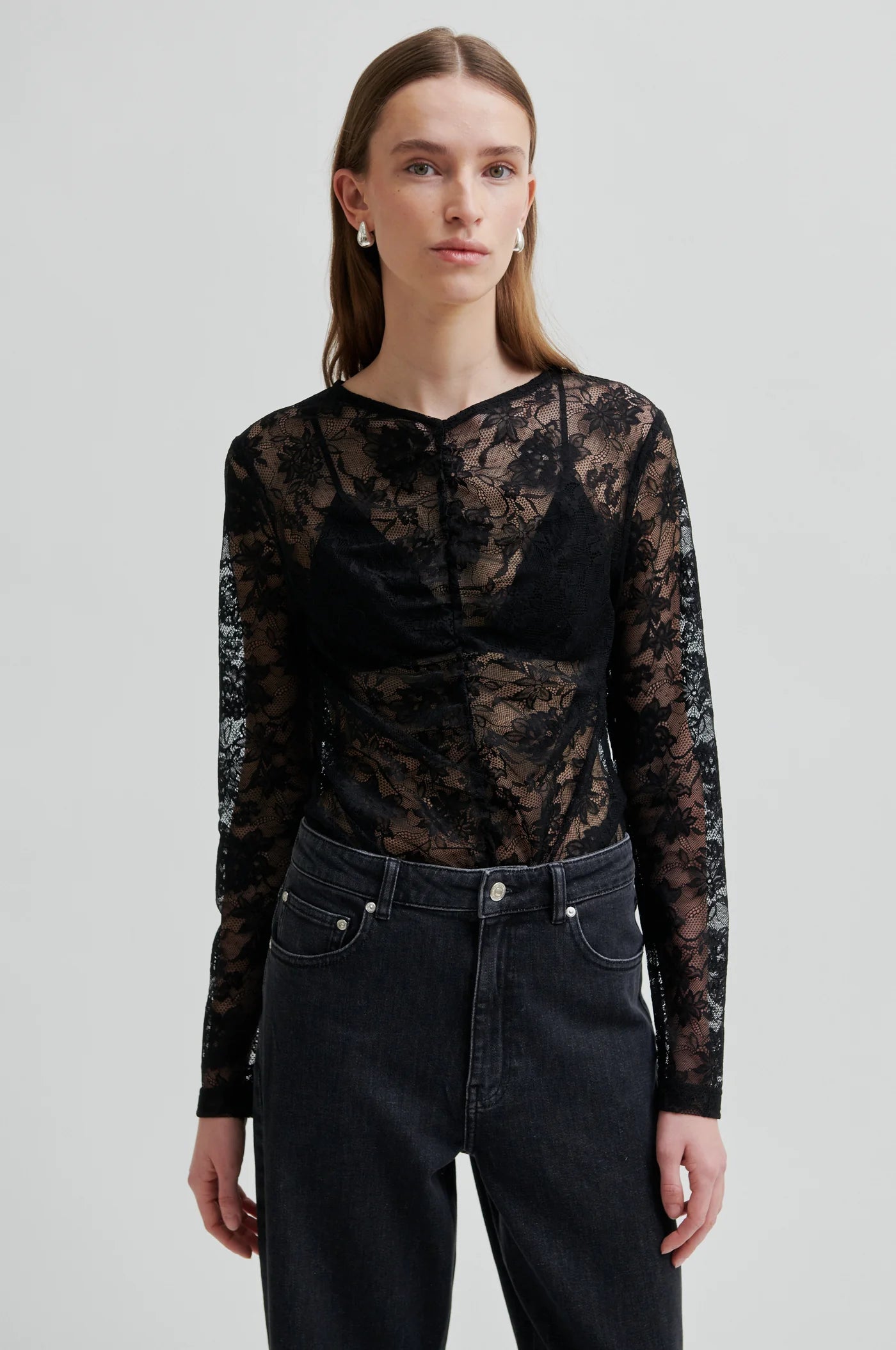 Social Tee in Black