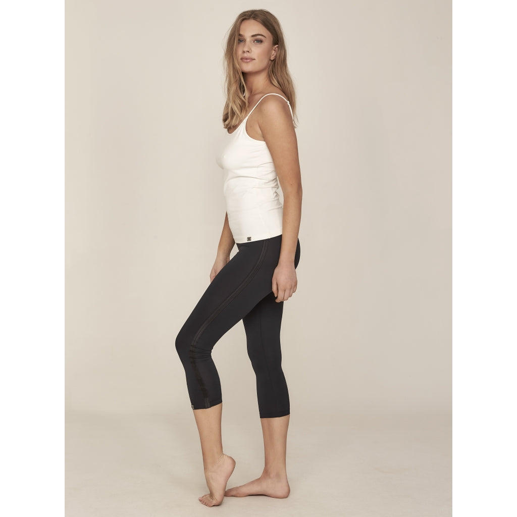 Run Top with Straps in Creme