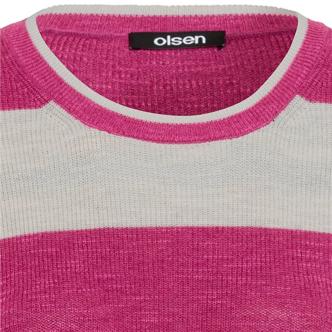 Stripe Jumper in Violet