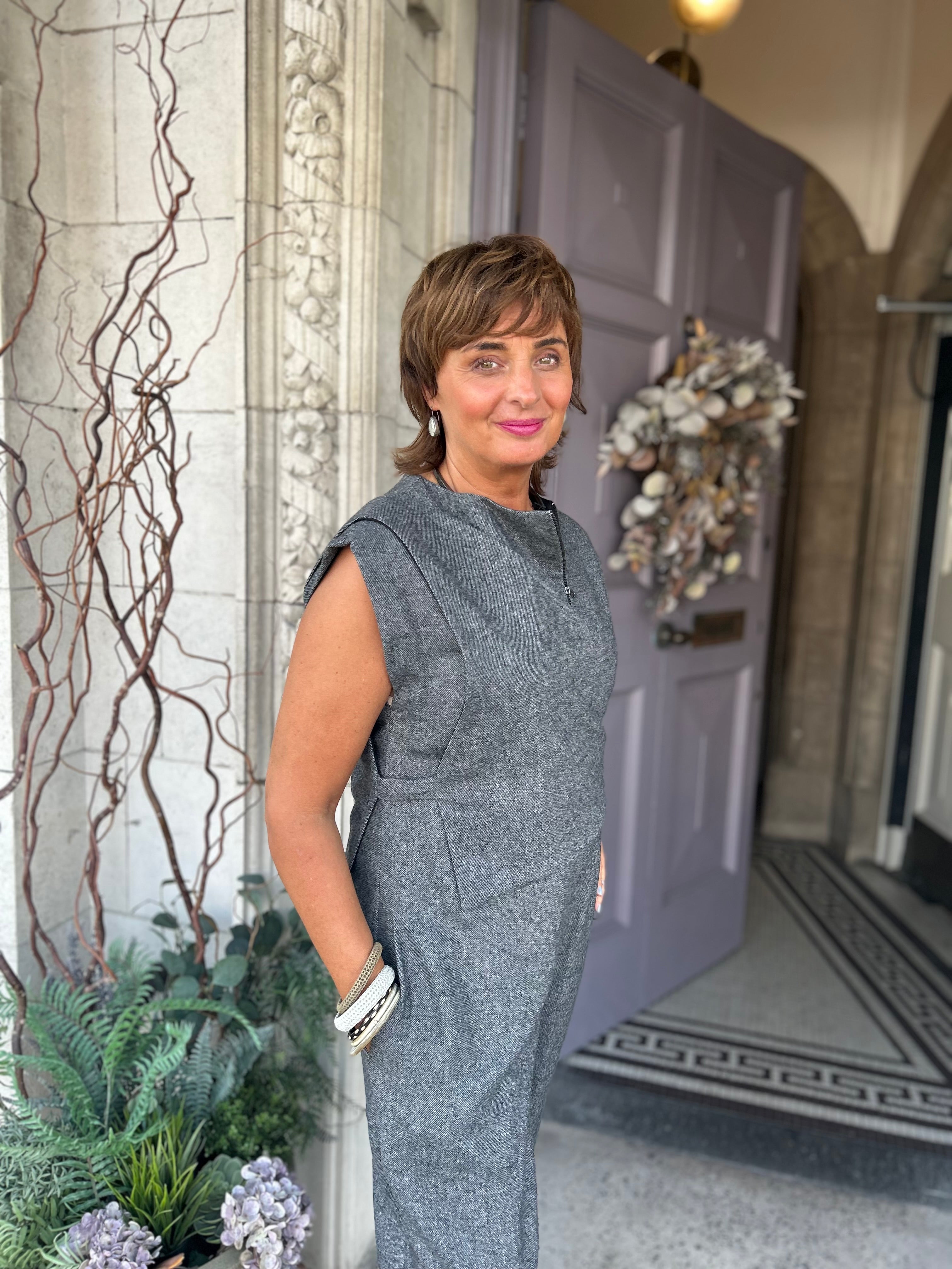 Galas Jumpsuit in Grey