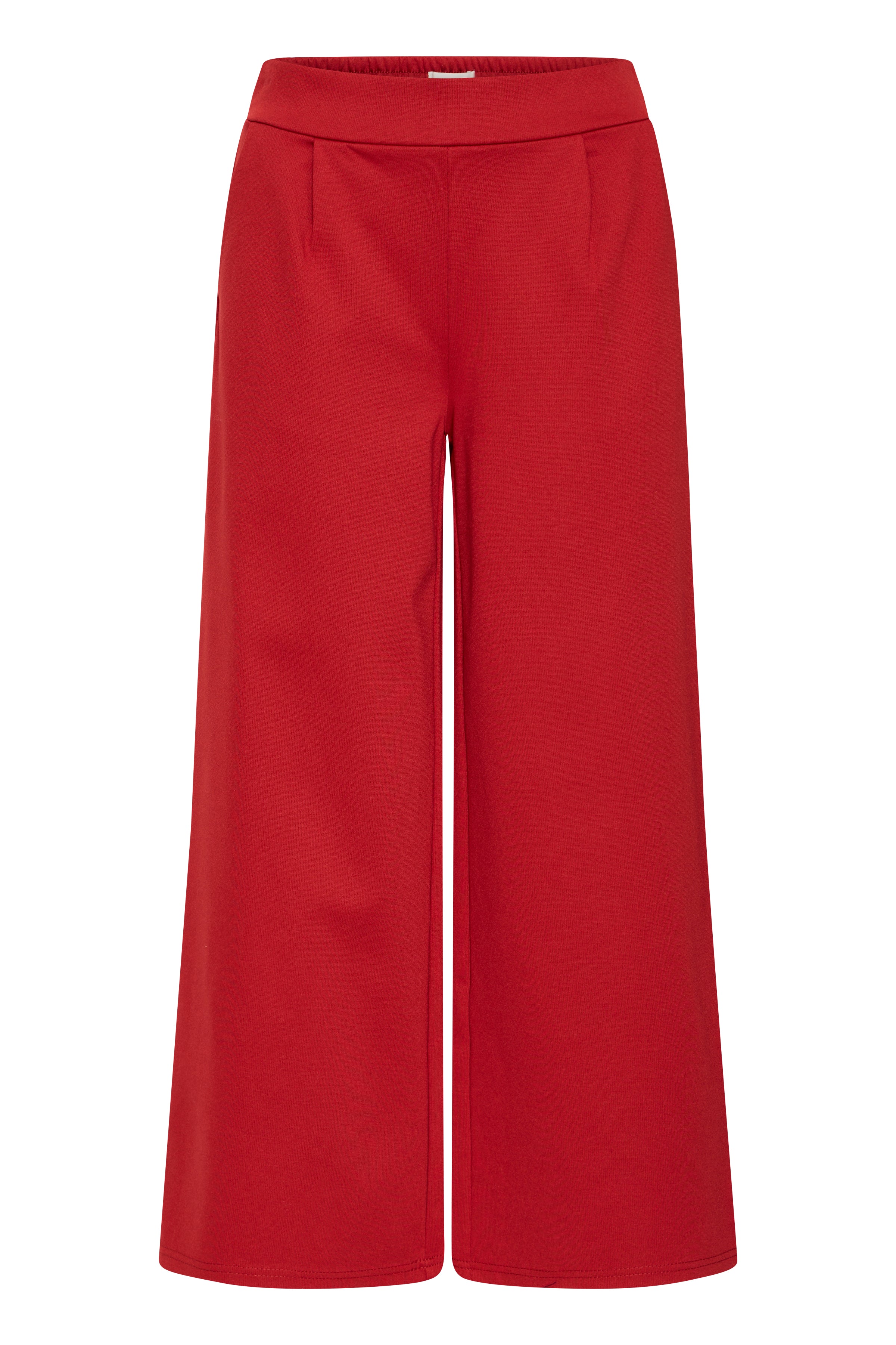 Kate Wide Leg Trousers in Red Dahila