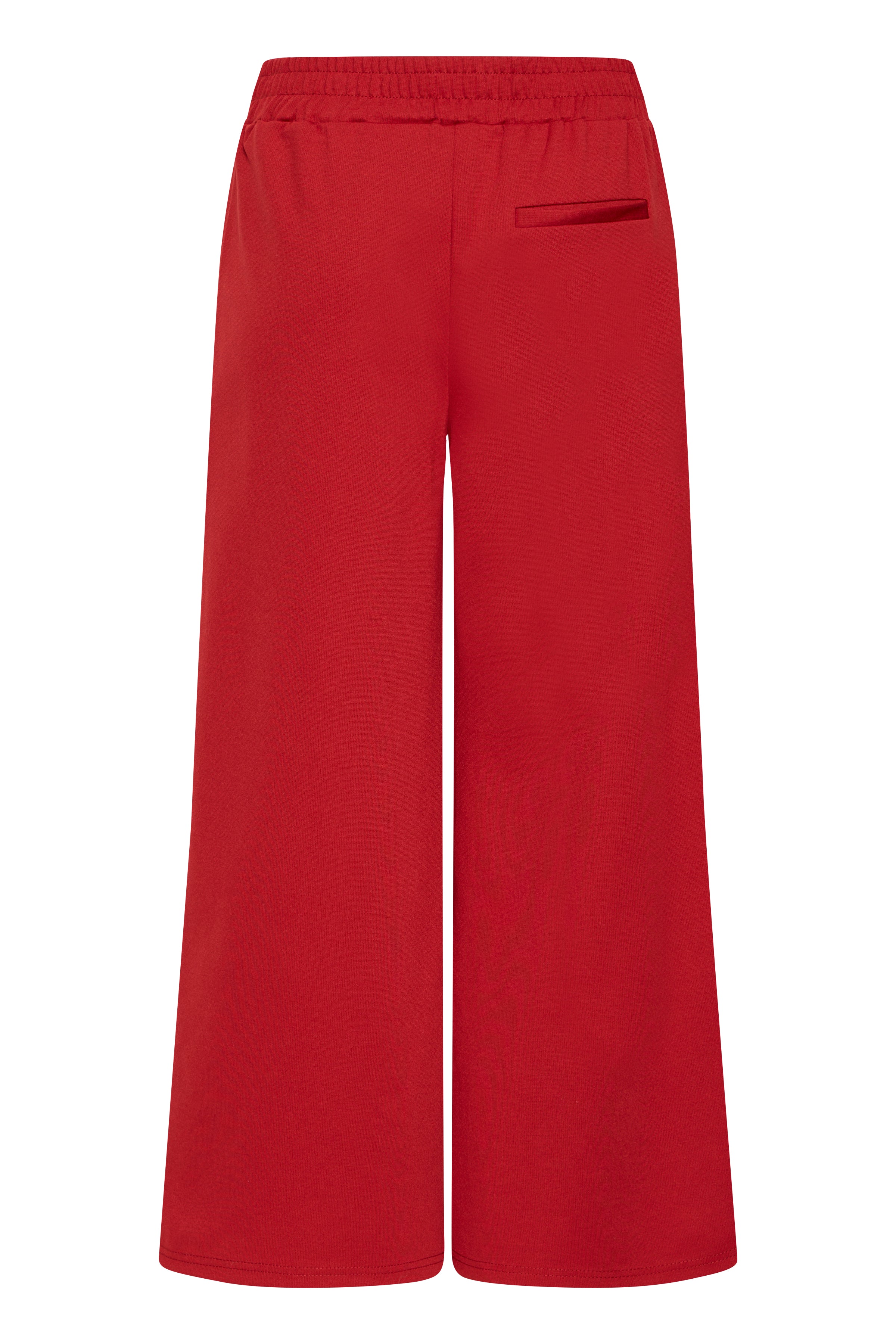 Kate Wide Leg Trousers in Red Dahila