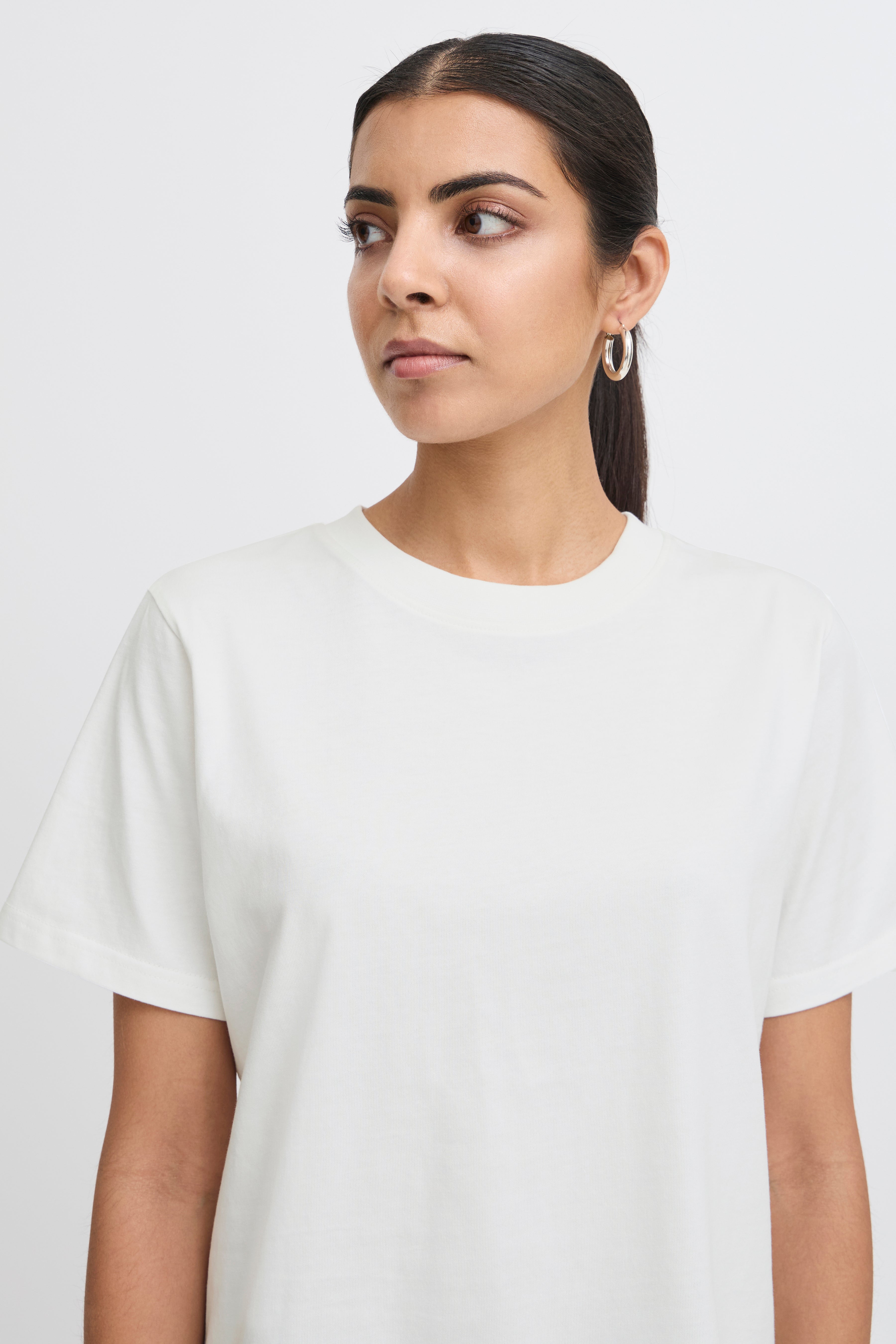 Palmer Loose T-Shirt in Cloud Dancer