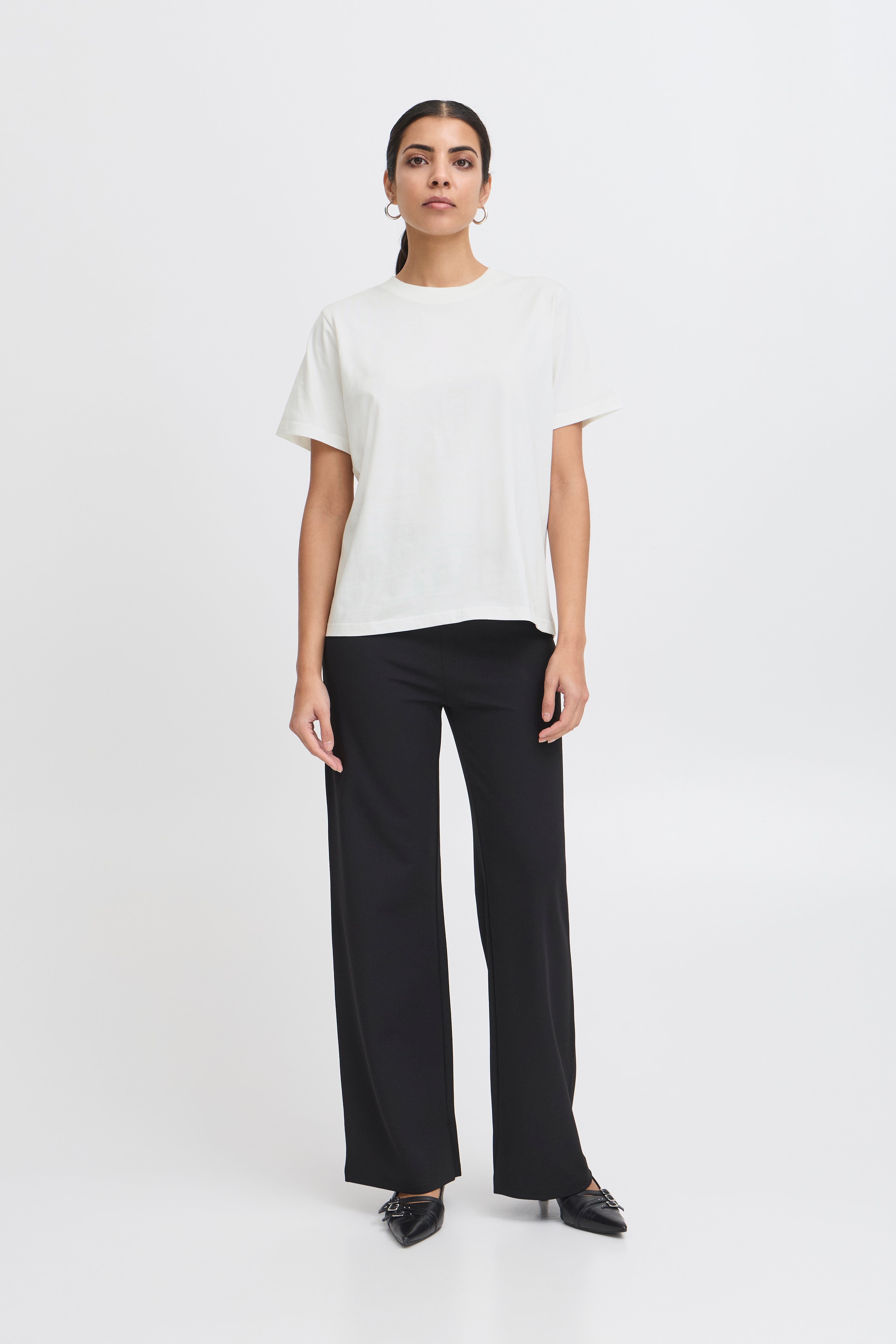 Palmer Loose T-Shirt in Cloud Dancer