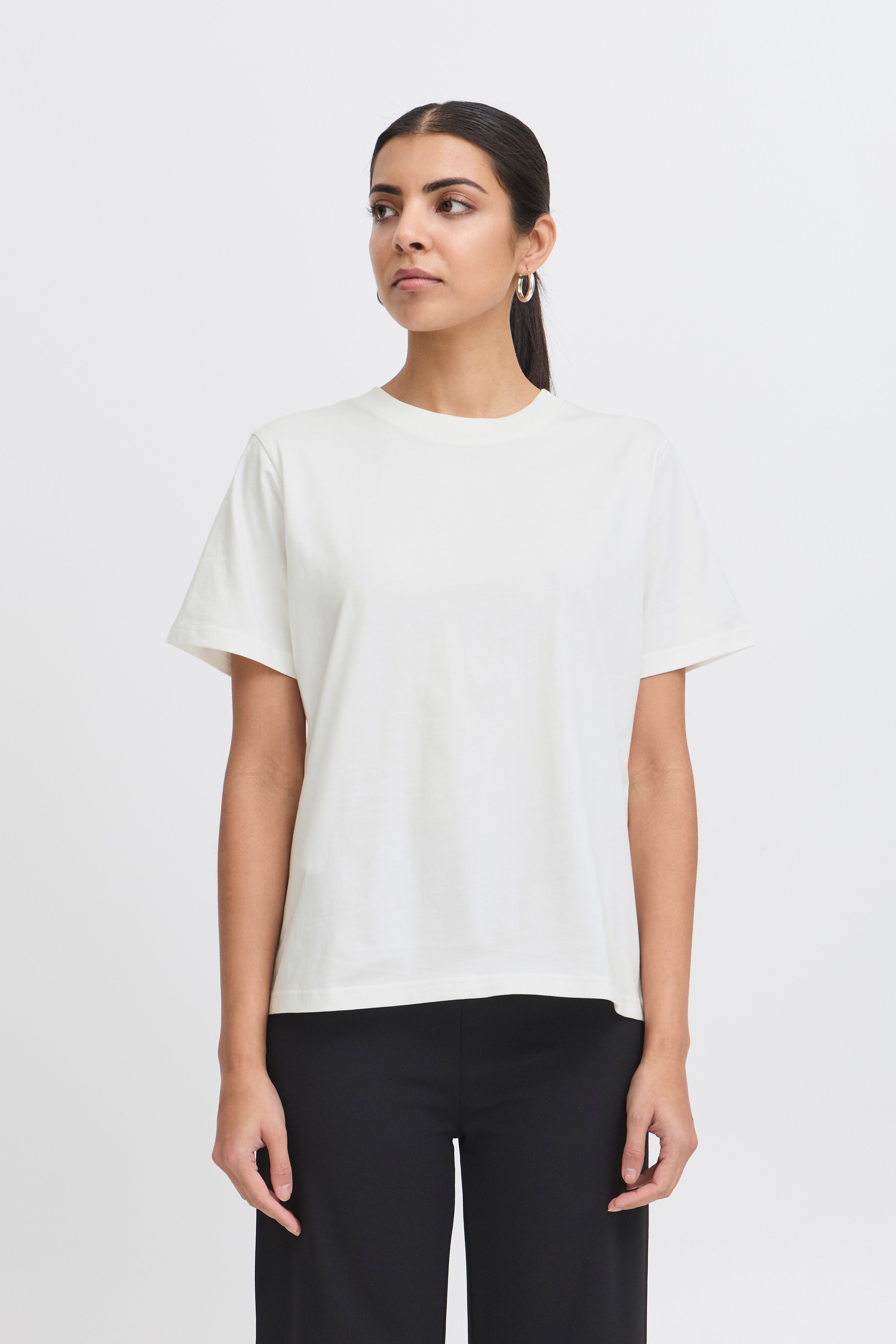 Palmer Loose T-Shirt in Cloud Dancer