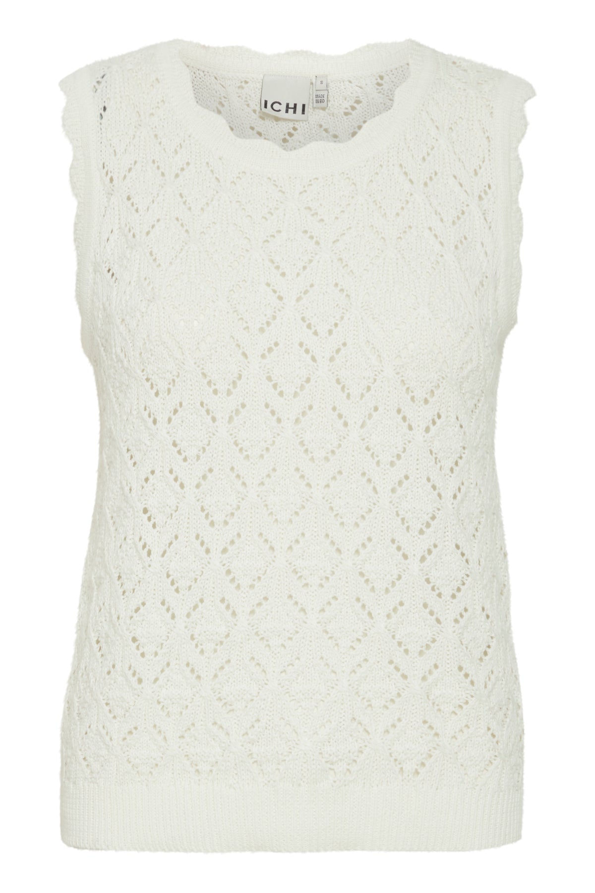 Blanca Knitted Pullover in Cloud Dancer