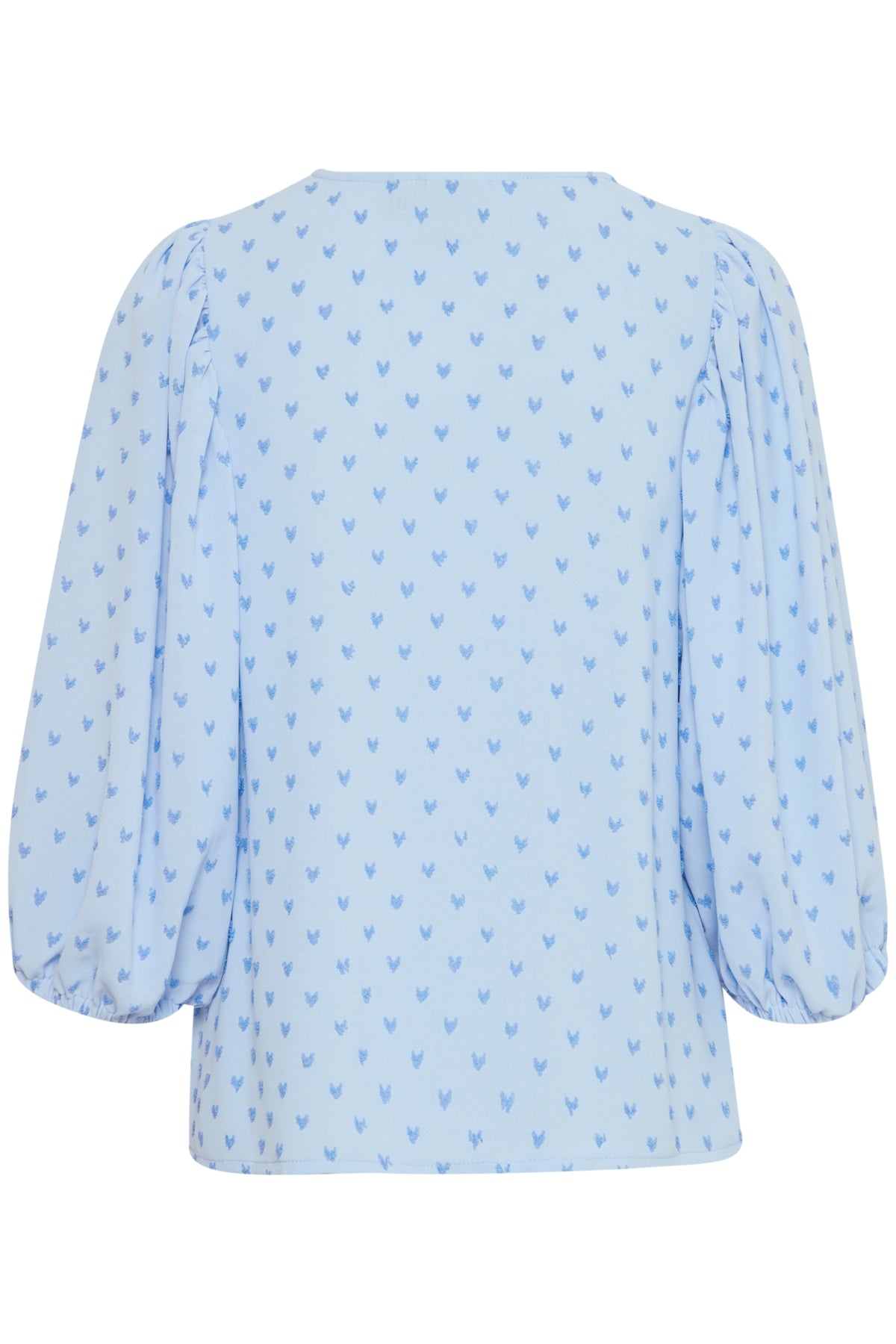 Sabella Blouse in Chambray Blue