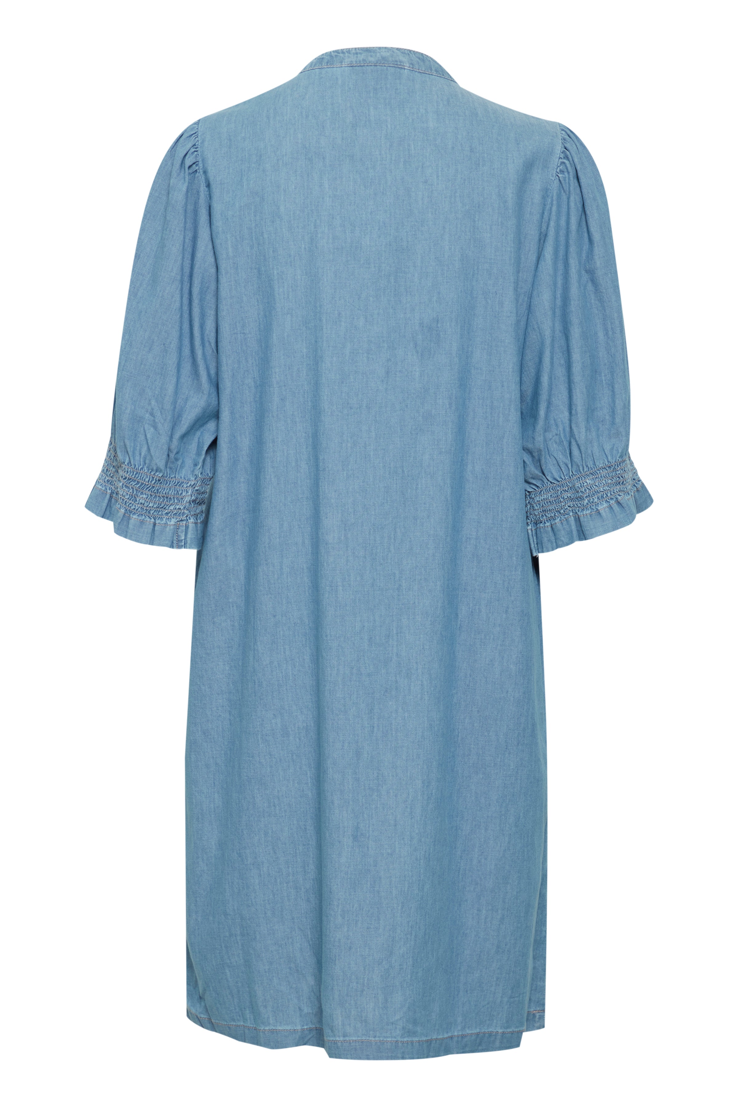 Ancey Dress in Washed Blue