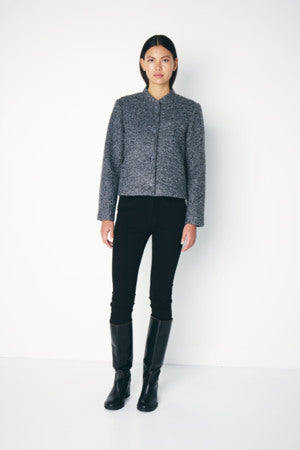 Gilaza Jacket in Grey Melange