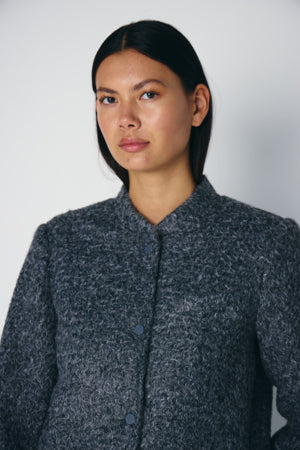 Gilaza Jacket in Grey Melange