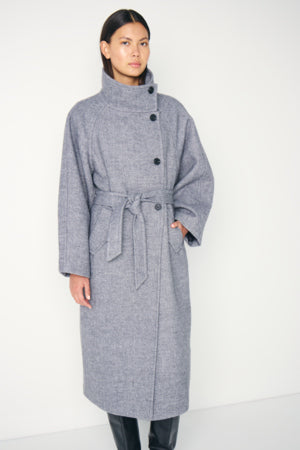 Gaziva Jacket in Grey Melange