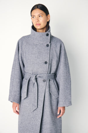 Gaziva Jacket in Grey Melange