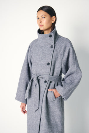 Gaziva Jacket in Grey Melange