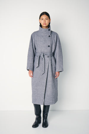 Gaziva Jacket in Grey Melange