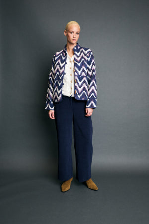Fravoni Jacket in Graphic Ink