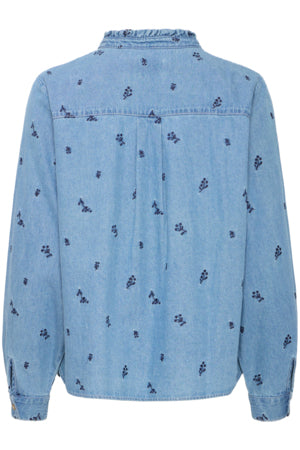 Archer Denim Shirt with Embroidery