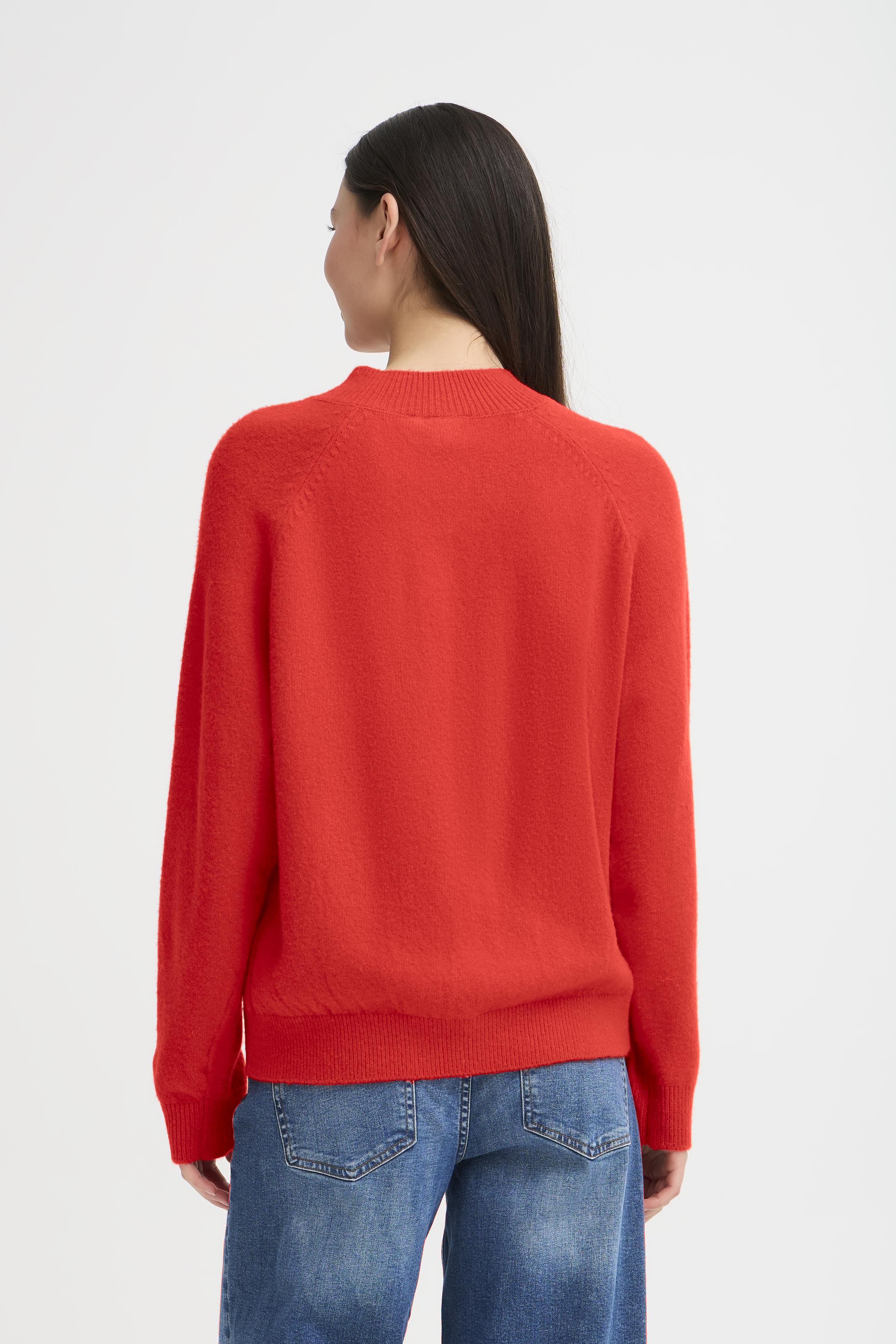 Dasila Jumper in Fiery Red