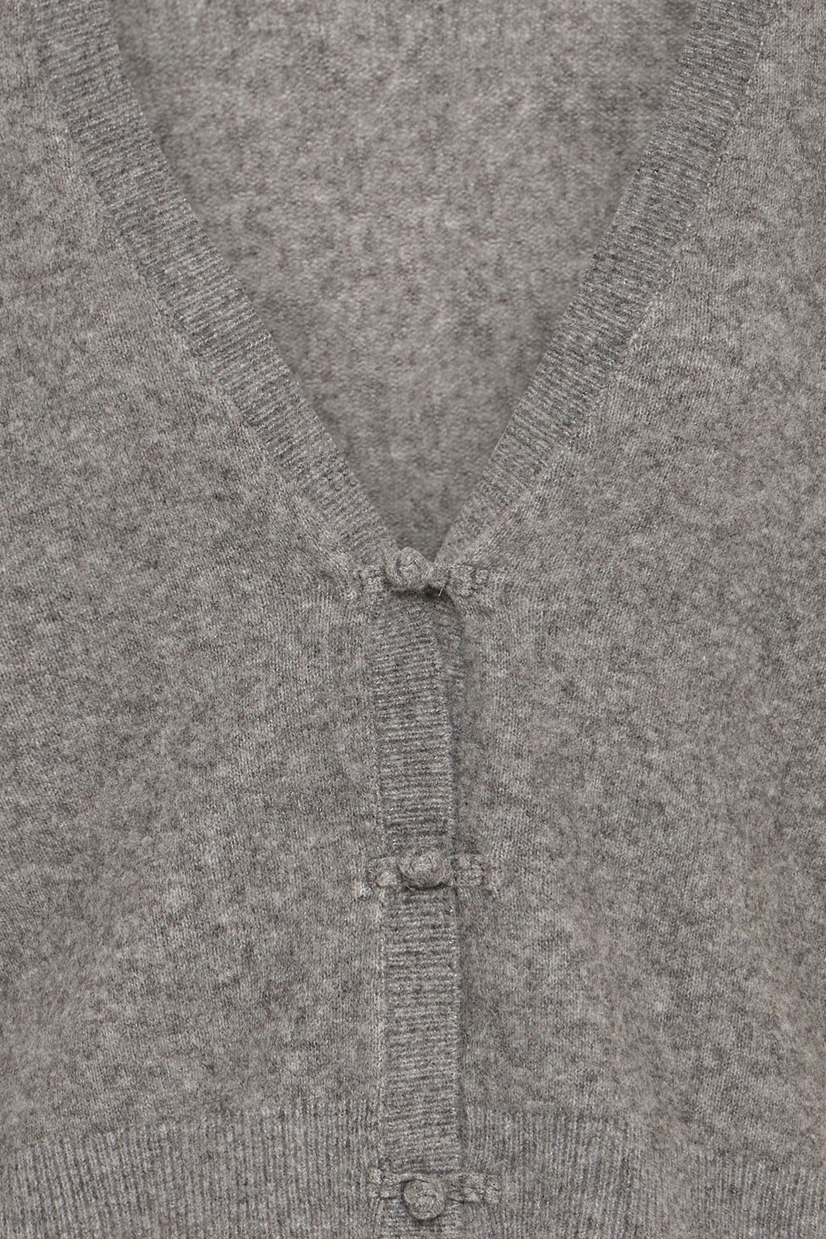 Dasila Cardigan in Dark Grey Melange
