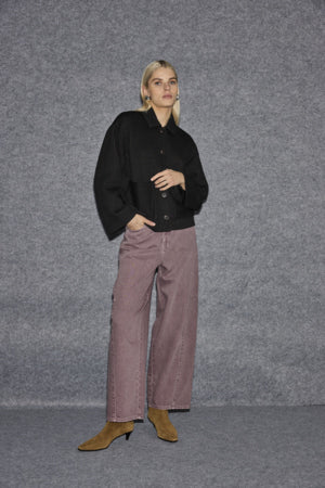 Mijalla Trouser in Ruby Wine