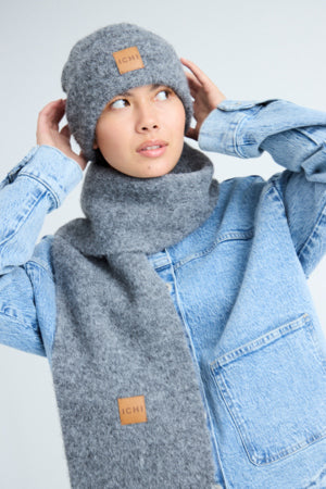 Lira Hat in Dark Grey Melange