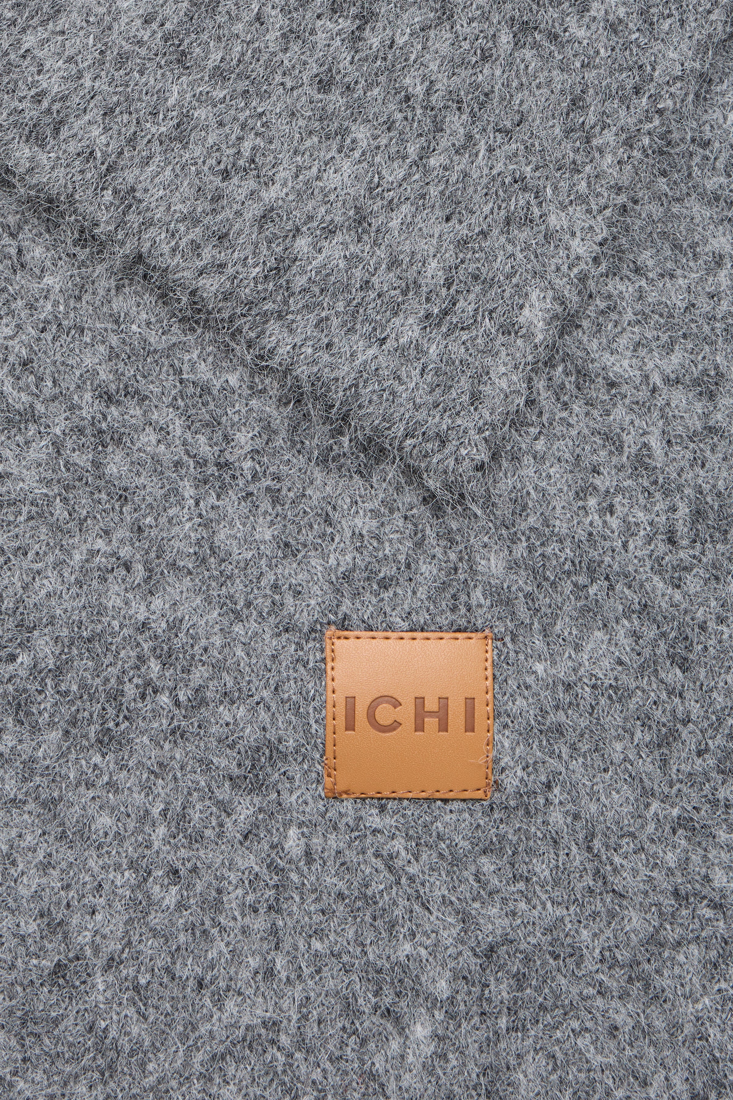 Lira Scarf in Dark Grey Melange
