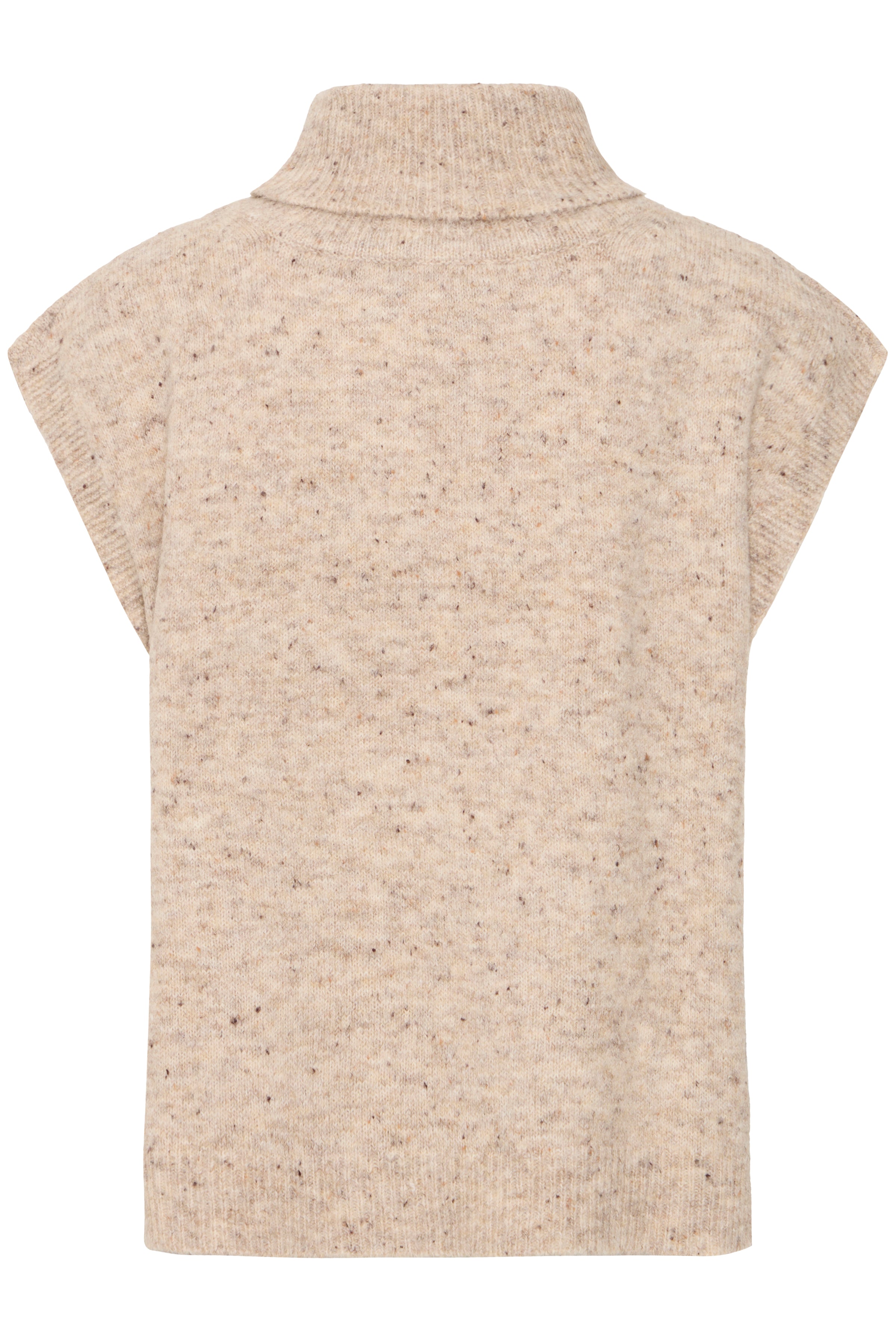 Lotus Sweater-Vest in Travertine Melange