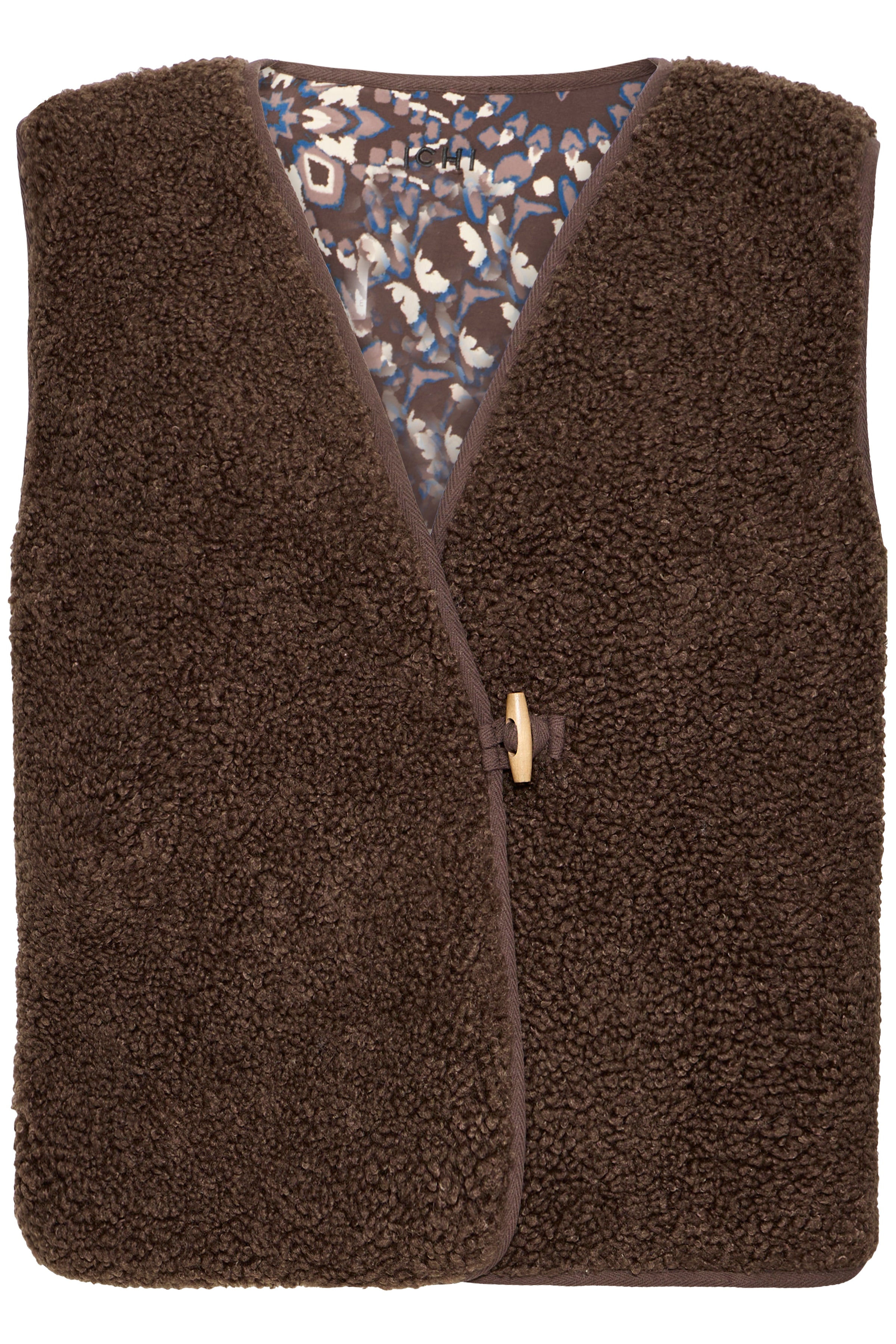 Gozima Waistcoat in Coffee Bean