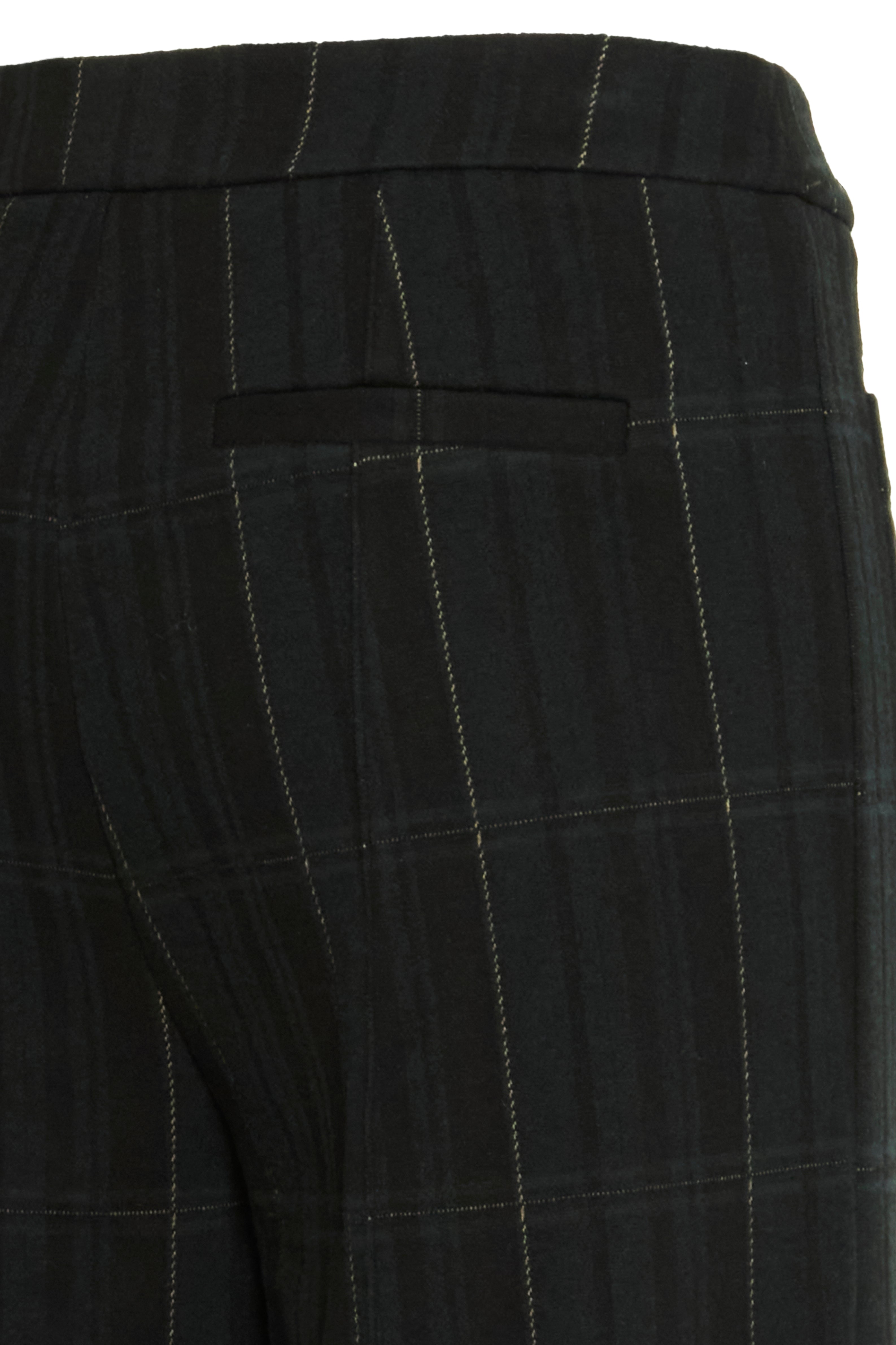 Kate Woolley Trousers in Black/Green