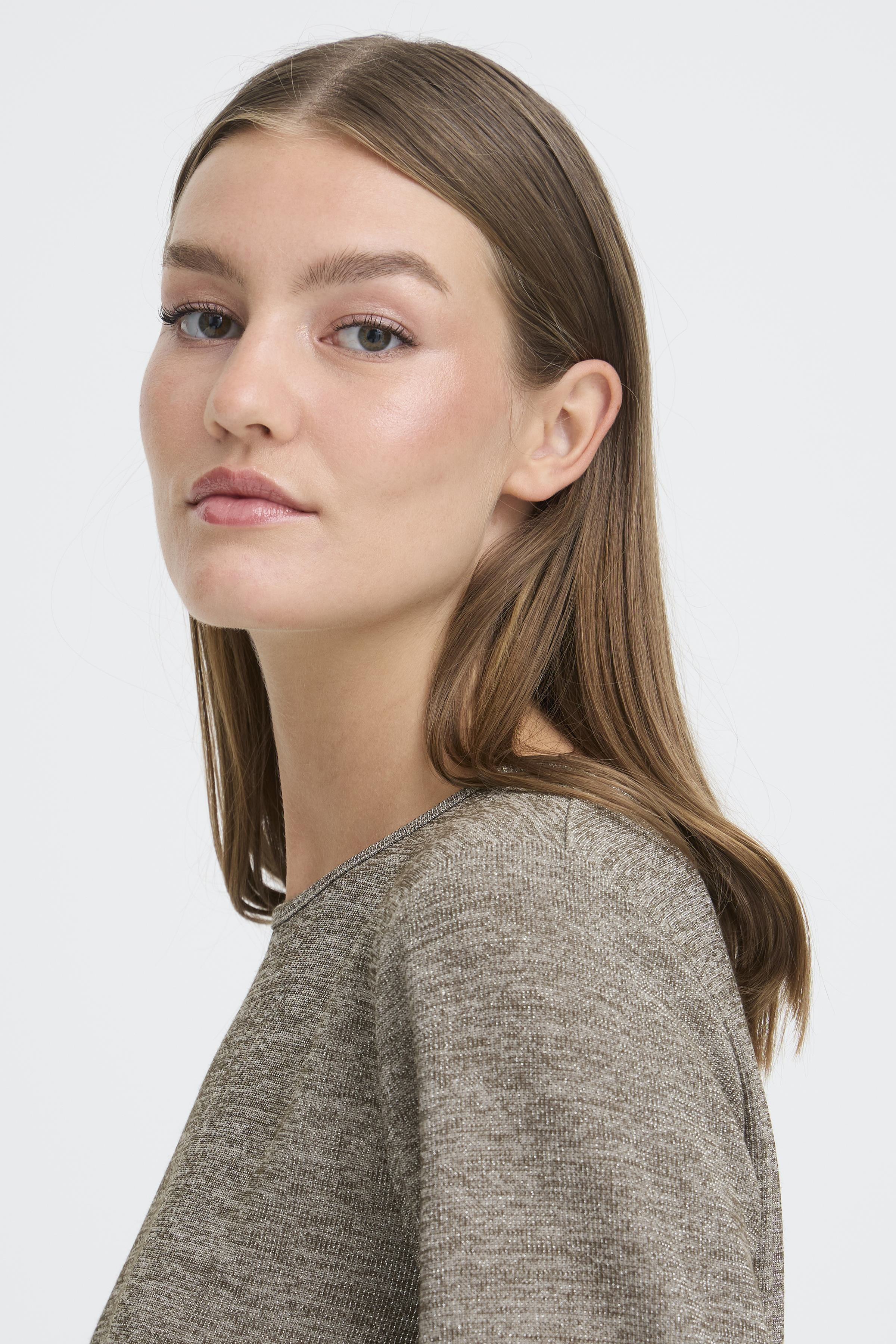 Danice Top in Silver Mink