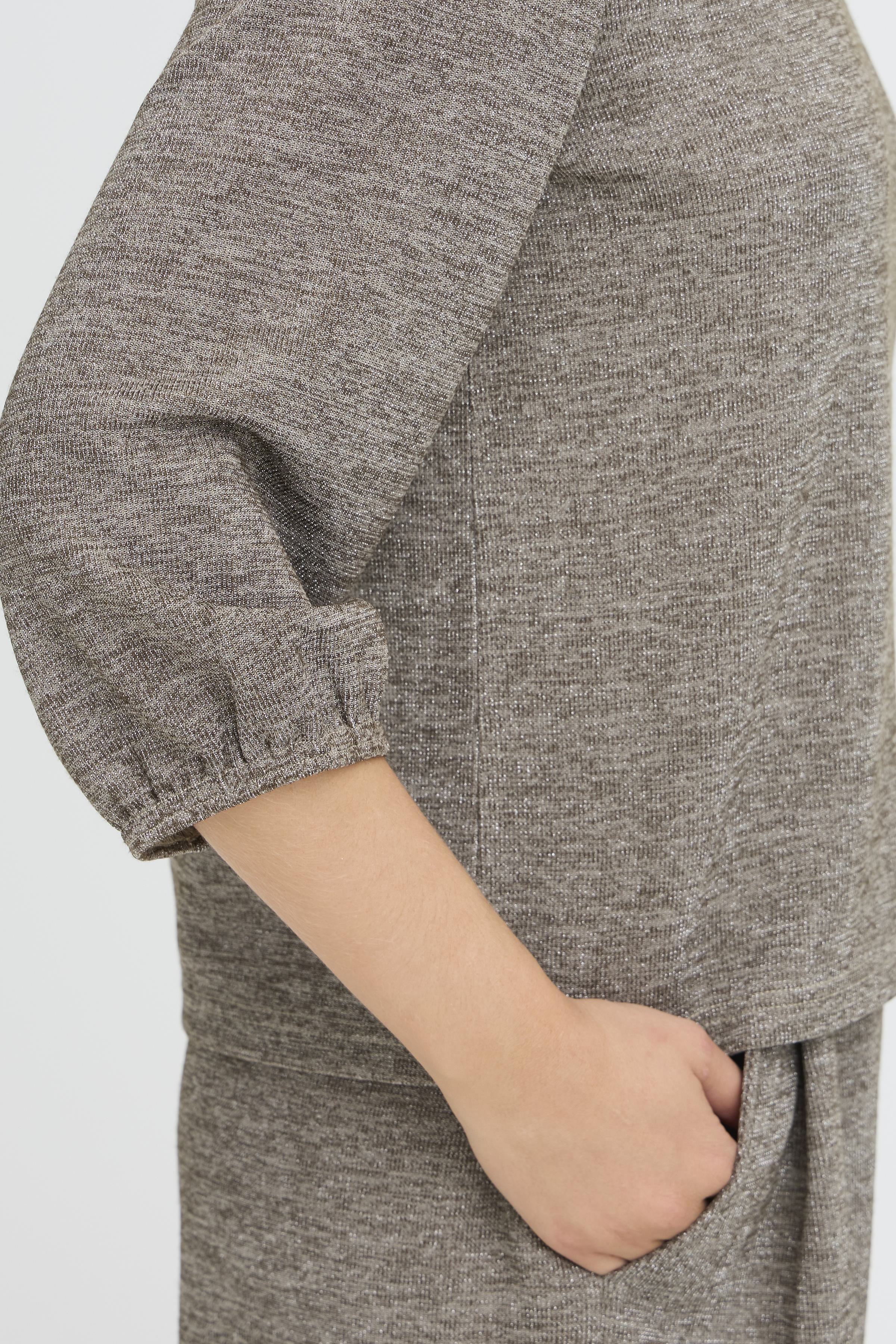Danice Top in Silver Mink