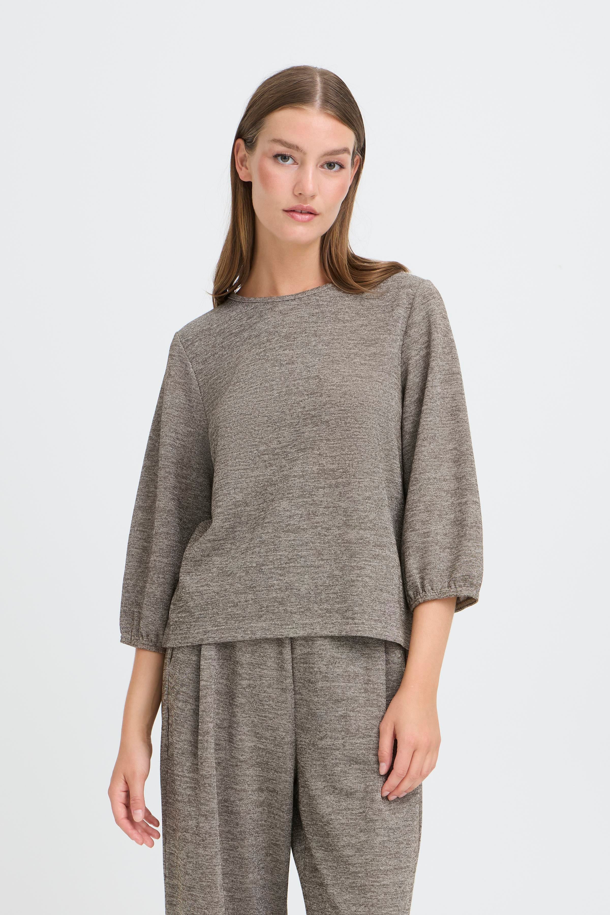 Danice Top in Silver Mink