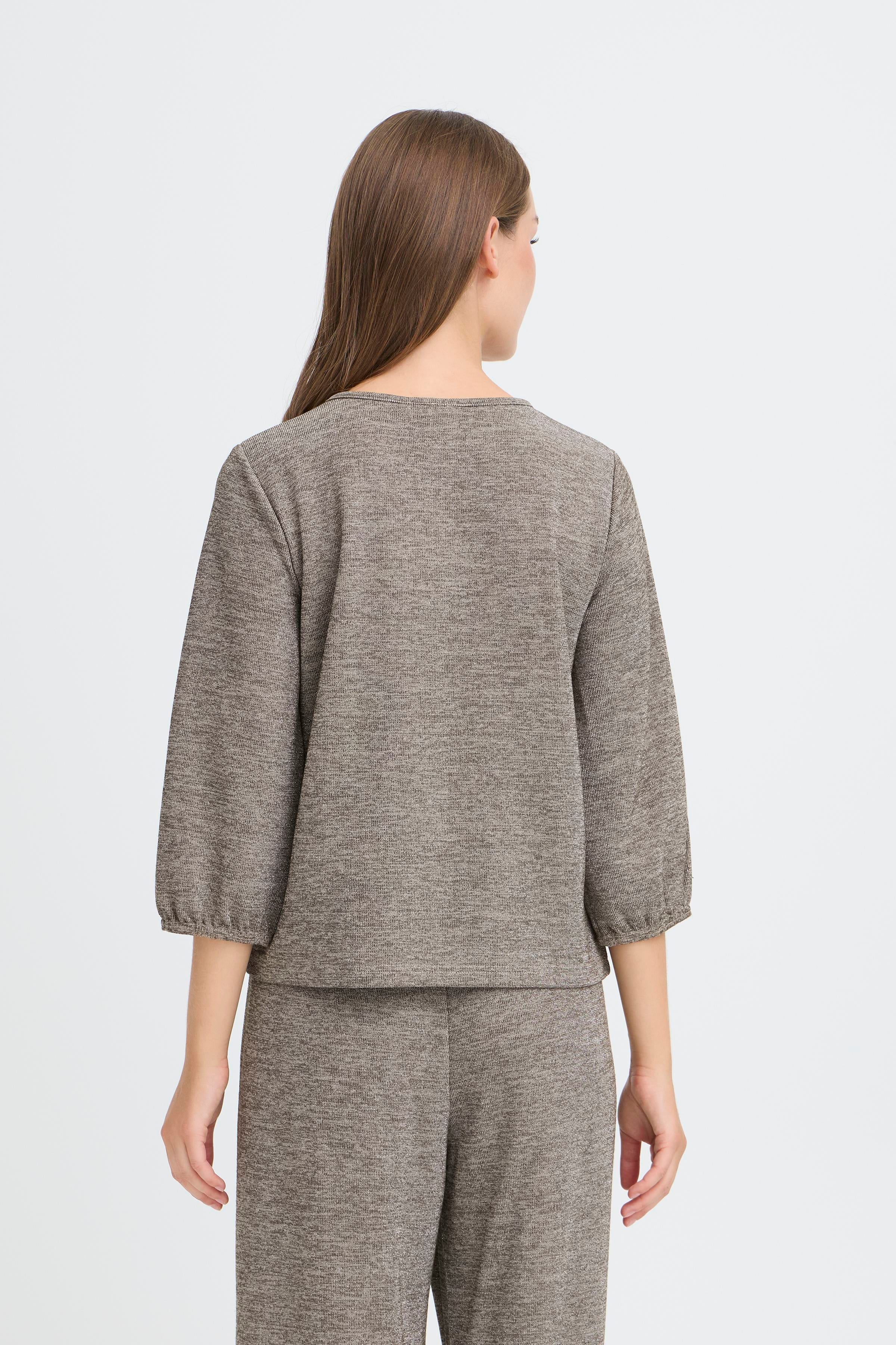 Danice Top in Silver Mink