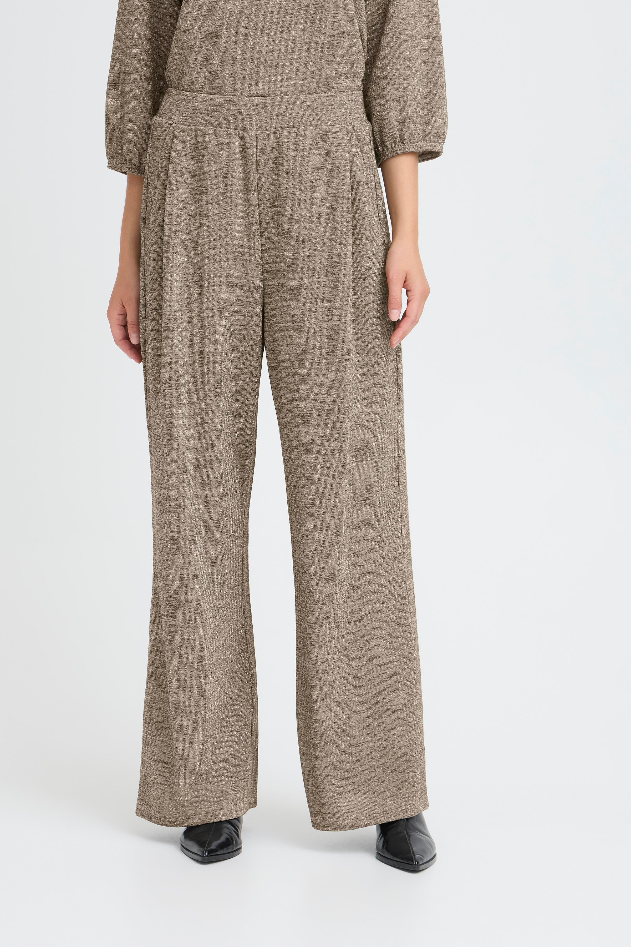 Danice Trouser in Silver Mink