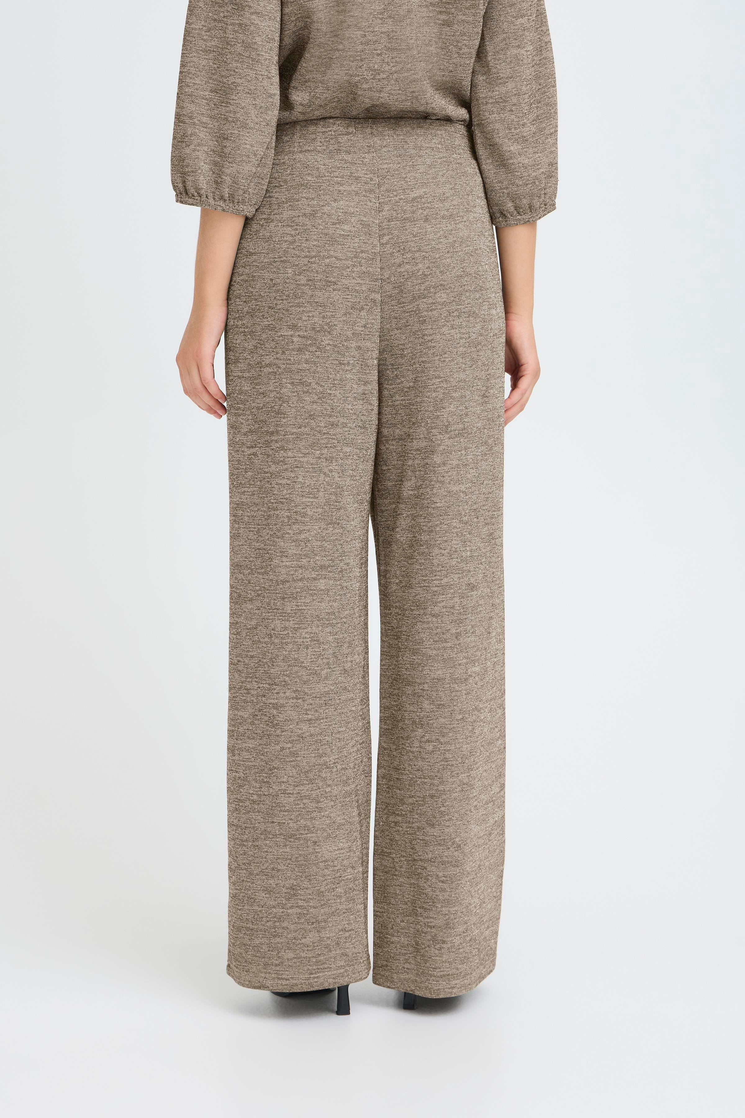 Danice Trouser in Silver Mink