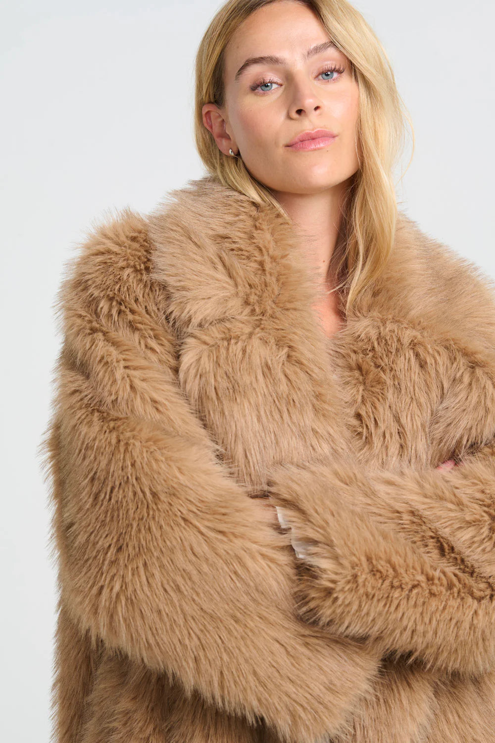 Monroe Short Jacket in Camel
