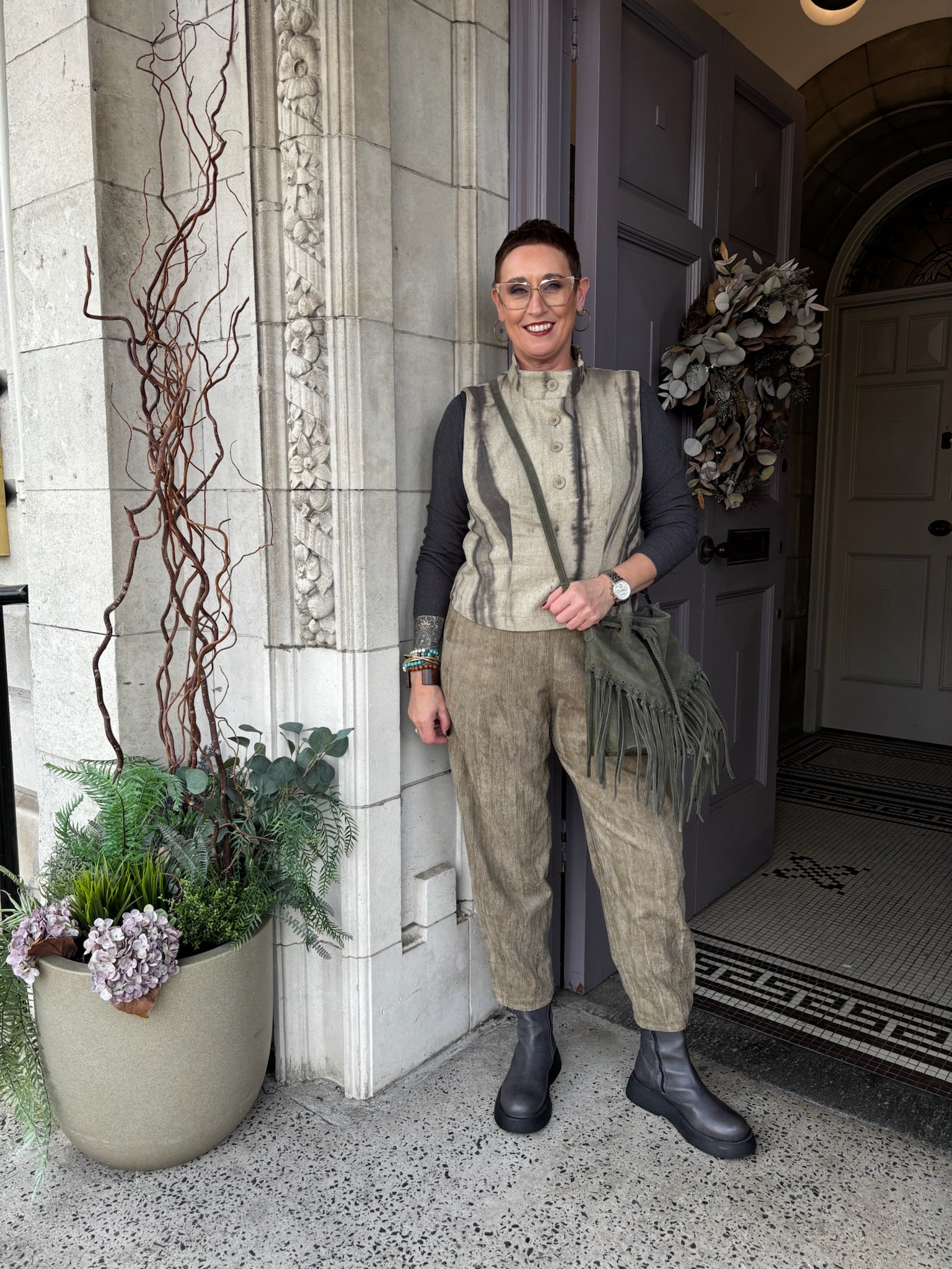 Irene Pants in Sage