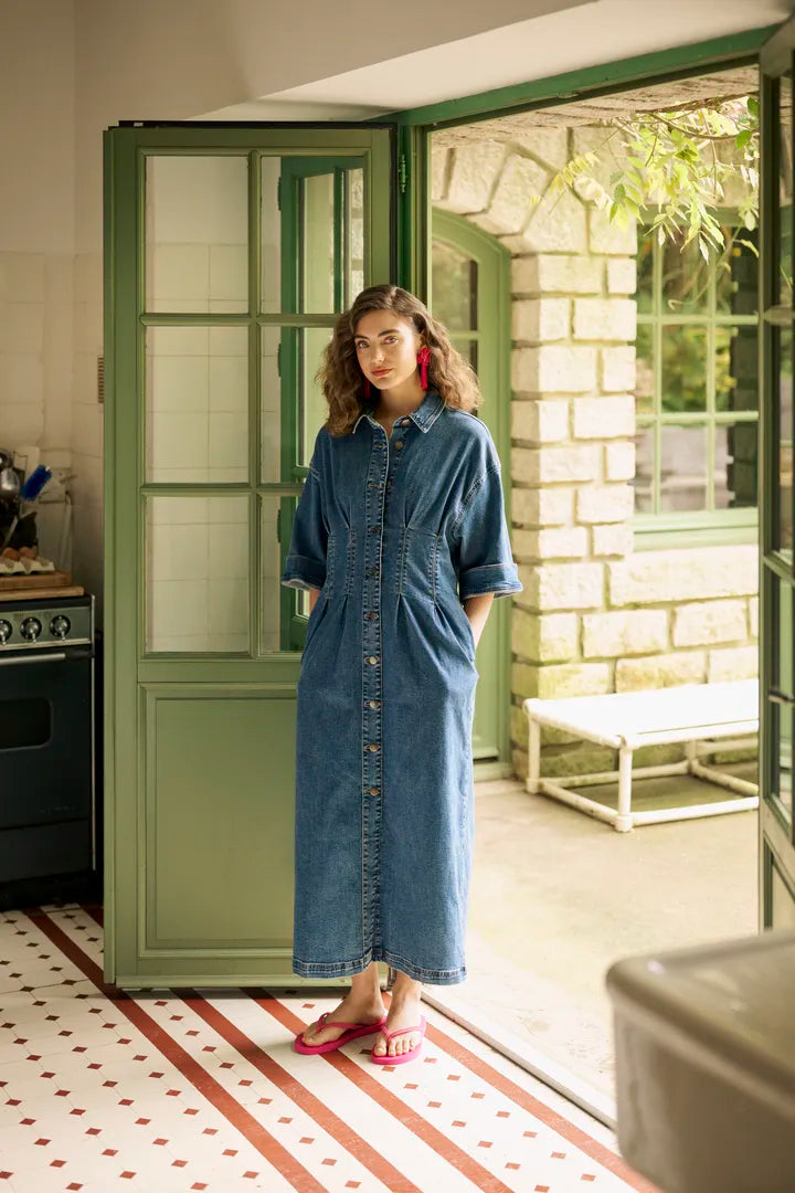 Cyrine Ami Long Dress in Medium Vintage
