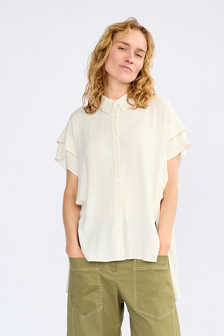 Rayon Blouse in Natural