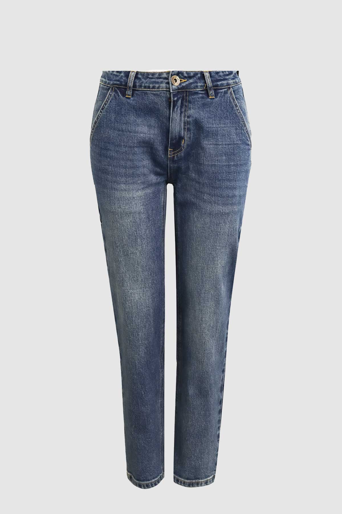 Bella Jeans in Denim Blue