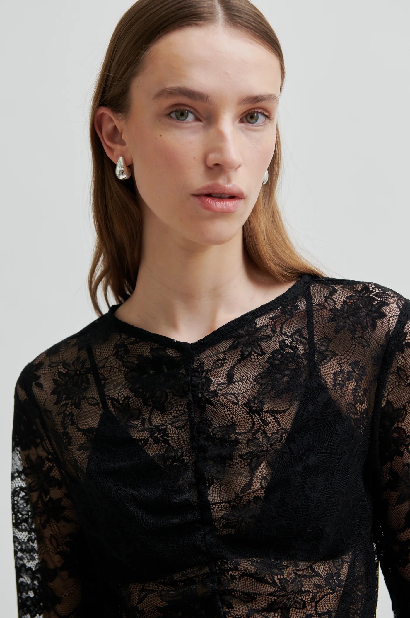 Social Tee in Black