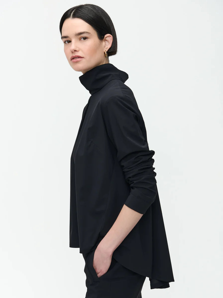 Dolche Vita Stretch Top in Black