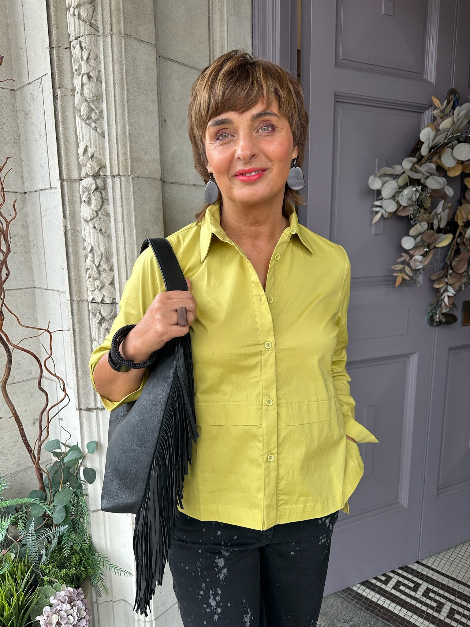 Shirt in Lemon