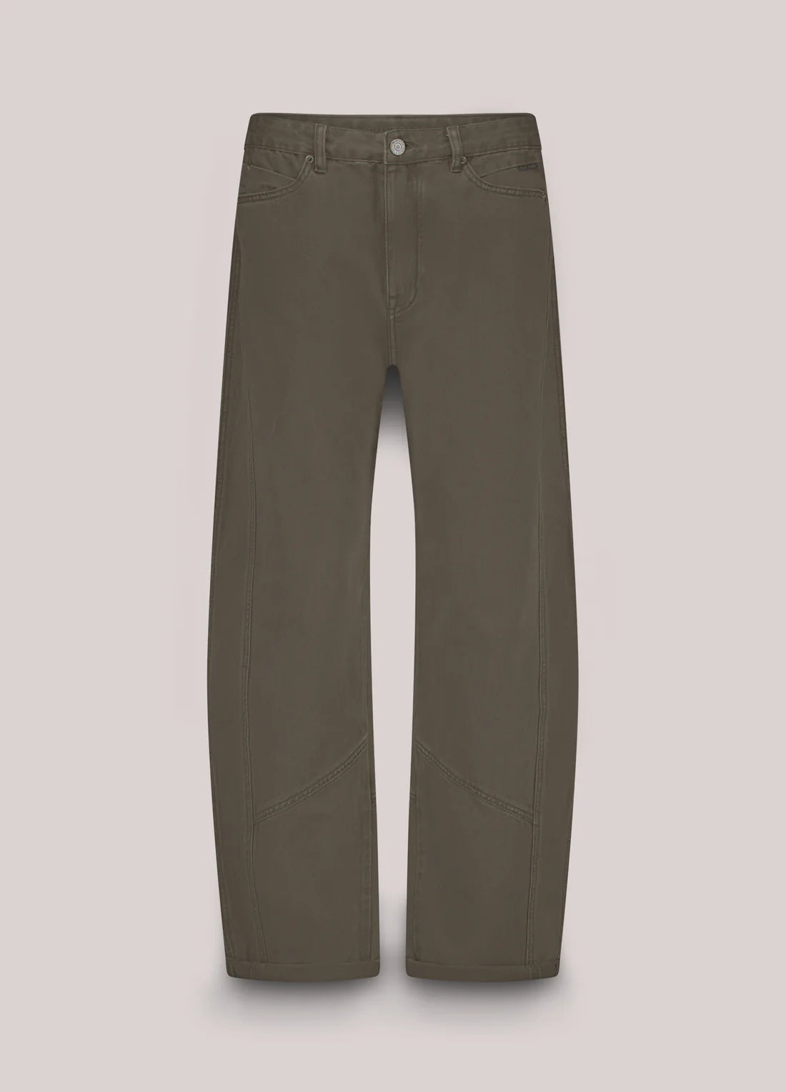 Barrel Fit Jeans in Dark Camo