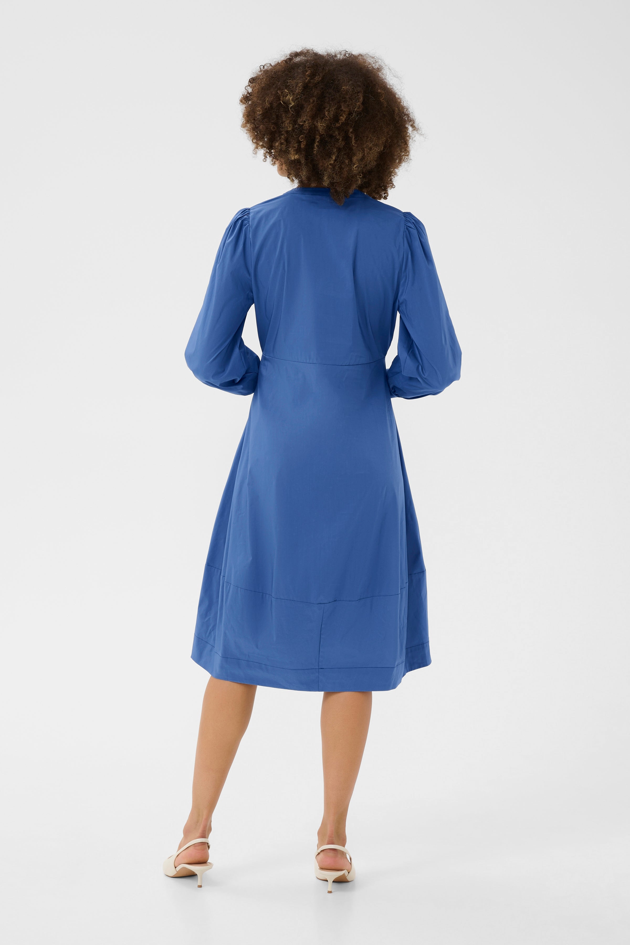 Antionett Rib Dress in Bijou Blue