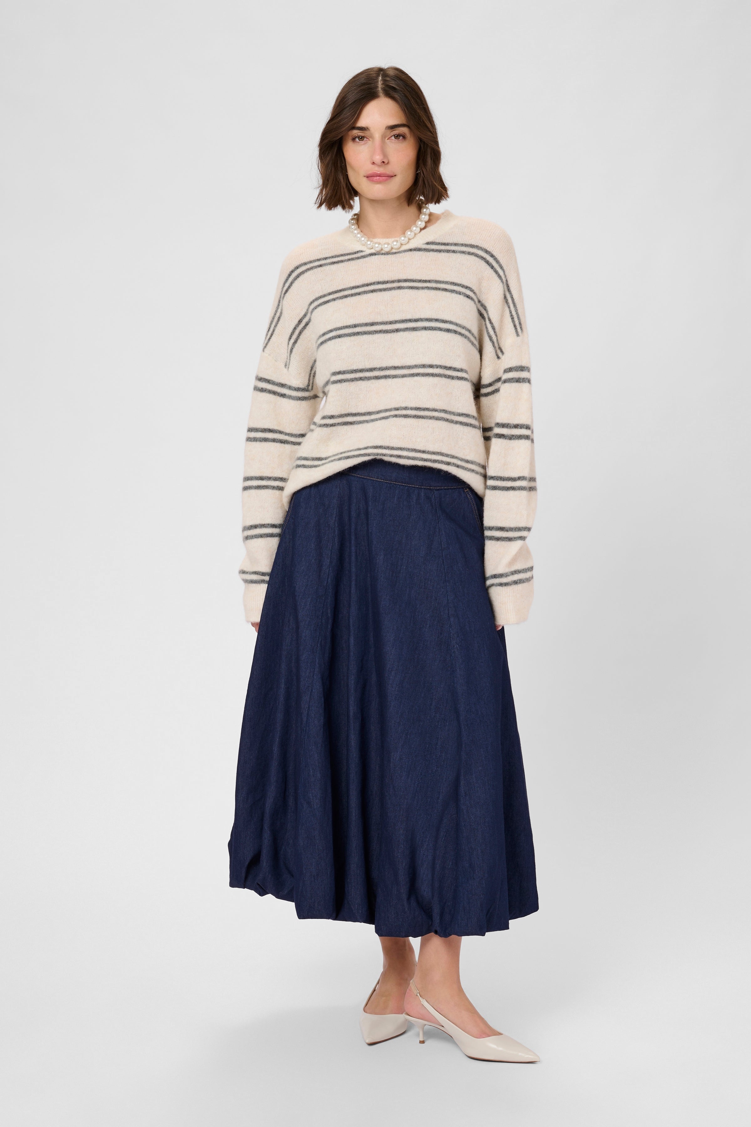 Hilka Arpa Skirt in Rinse Wash