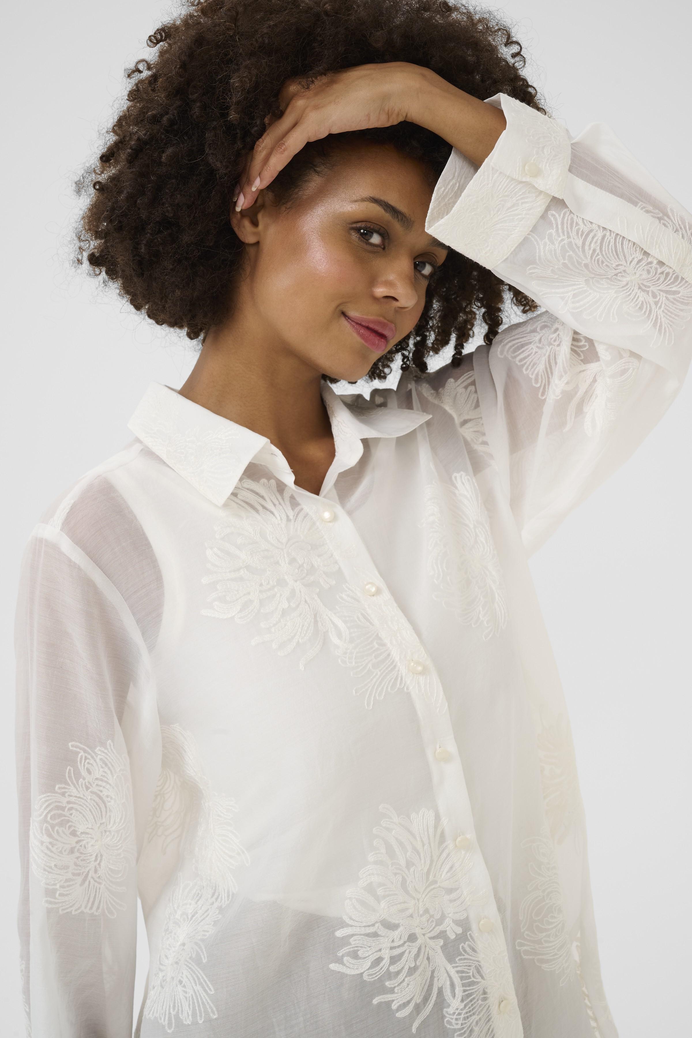 Anlizel Shirt in Whitecap