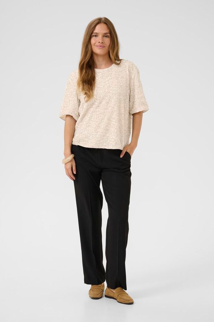 Nali Blouse in Whitecap