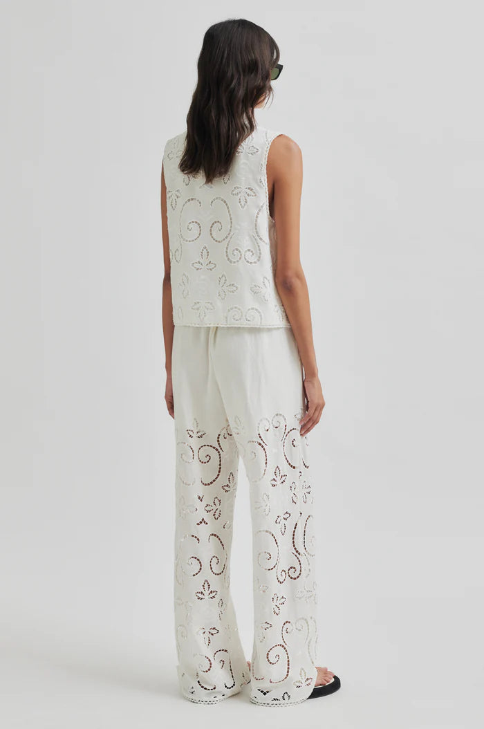 Vilma Trousers in White