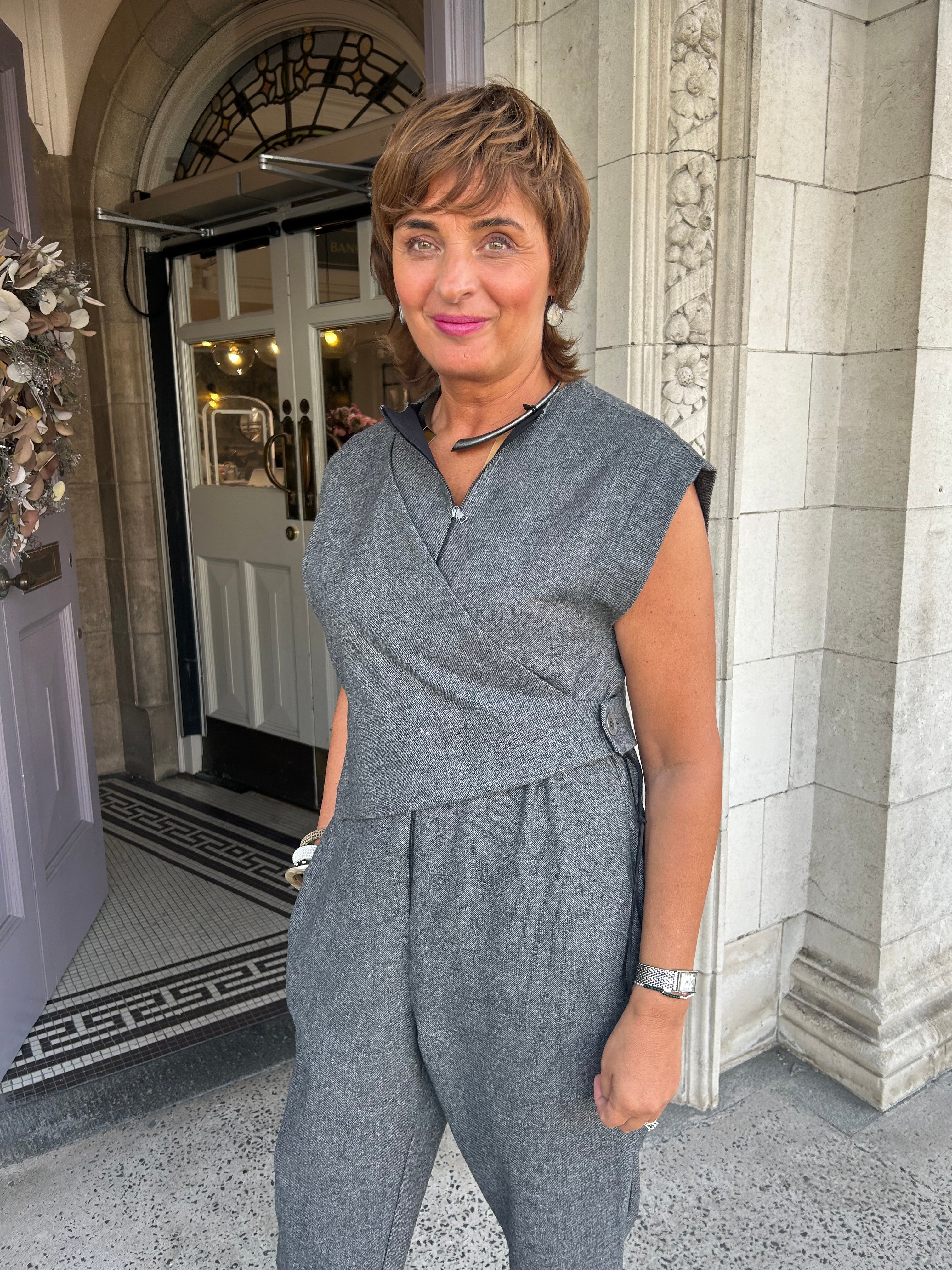 Galas Jumpsuit in Grey