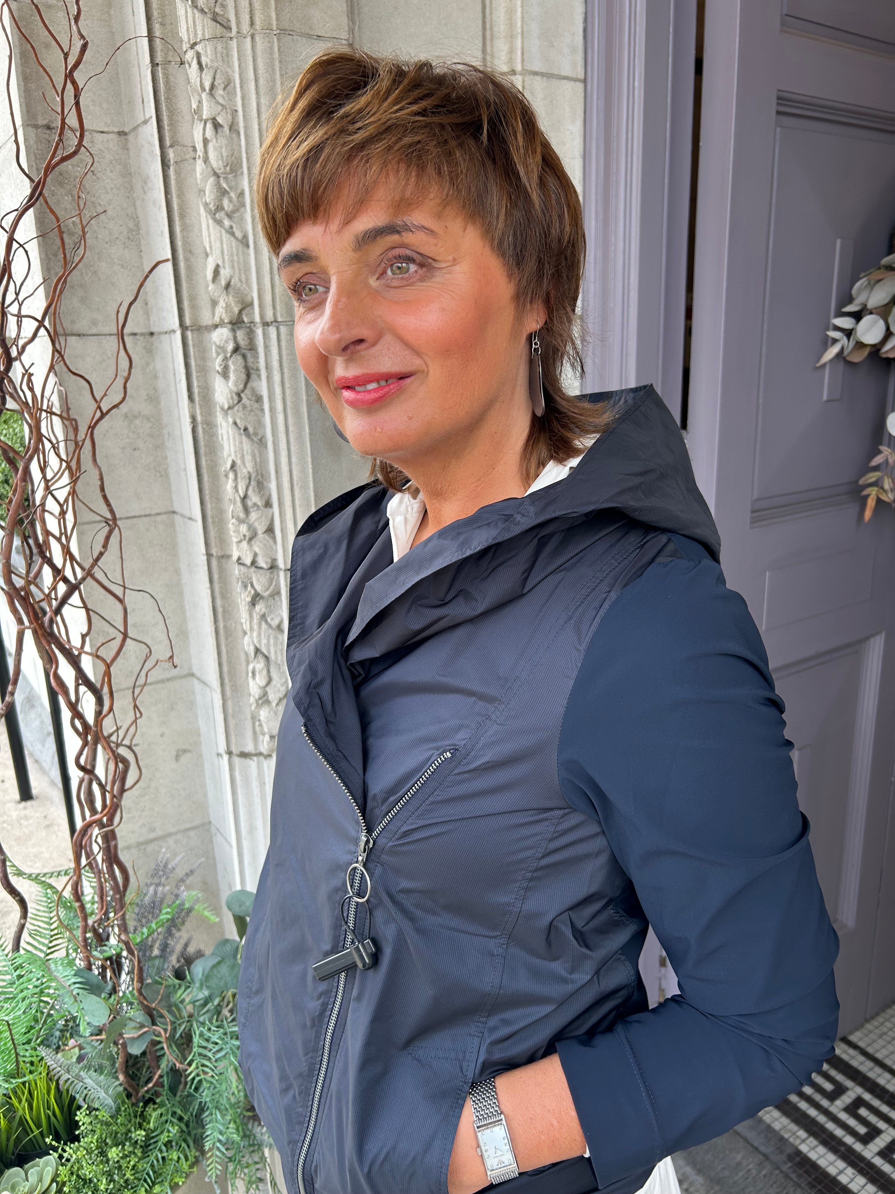 Jacket in Night Blue